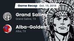 Recap: Grand Saline  vs. Alba-Golden  2018