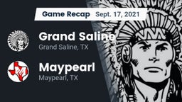 Recap: Grand Saline  vs. Maypearl  2021