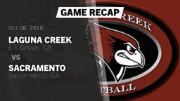 Recap: Laguna Creek  vs. Sacramento  2016
