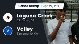Recap: Laguna Creek  vs. Valley  2017