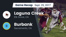 Recap: Laguna Creek  vs. Burbank  2017