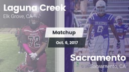 Matchup: Laguna Creek High vs. Sacramento  2017