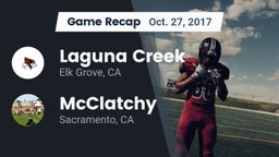 Recap: Laguna Creek  vs. McClatchy  2017