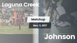 Matchup: Laguna Creek High vs. Johnson  2017