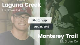Matchup: Laguna Creek High vs. Monterey Trail  2019