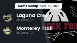 Recap: Laguna Creek  vs. Monterey Trail  2023
