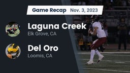 Recap: Laguna Creek  vs. Del Oro  2023