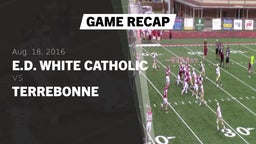 Recap: E.D. White Catholic  vs. Terrebonne  2016