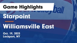 Starpoint  vs Williamsville East  Game Highlights - Oct. 19, 2023