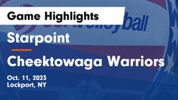 Starpoint  vs Cheektowaga Warriors Game Highlights - Oct. 11, 2023