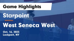 Starpoint  vs West Seneca West  Game Highlights - Oct. 16, 2023