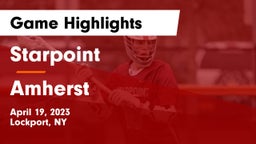 Starpoint  vs Amherst  Game Highlights - April 19, 2023