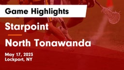 Starpoint  vs North Tonawanda  Game Highlights - May 17, 2023