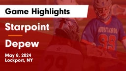 Starpoint  vs Depew  Game Highlights - May 8, 2024