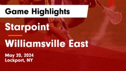 Starpoint  vs Williamsville East  Game Highlights - May 20, 2024