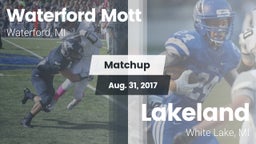 Matchup: Waterford Mott vs. Lakeland  2017