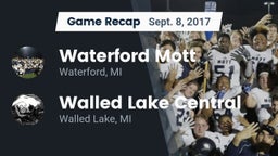 Recap: Waterford Mott vs. Walled Lake Central  2017