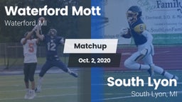 Matchup: Waterford Mott vs. South Lyon  2020