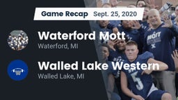 Recap: Waterford Mott vs. Walled Lake Western  2020