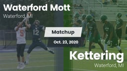 Matchup: Waterford Mott vs. Kettering  2020