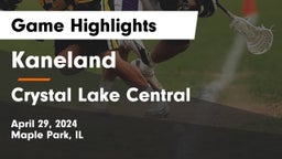 Kaneland  vs Crystal Lake Central  Game Highlights - April 29, 2024