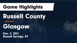 Russell County  vs Glasgow  Game Highlights - Dec. 3, 2021