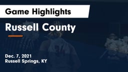 Russell County  Game Highlights - Dec. 7, 2021