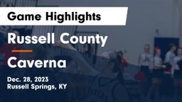 Russell County  vs Caverna  Game Highlights - Dec. 28, 2023