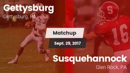 Matchup: Gettysburg High vs. Susquehannock  2017