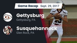 Recap: Gettysburg  vs. Susquehannock  2017