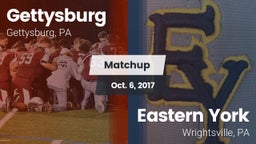 Matchup: Gettysburg High vs. Eastern York  2017