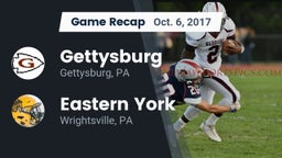 Recap: Gettysburg  vs. Eastern York  2017