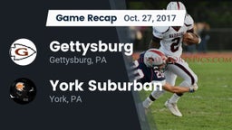Recap: Gettysburg  vs. York Suburban  2017