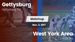 Matchup: Gettysburg High vs. West York Area  2017