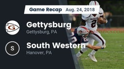 Recap: Gettysburg  vs. South Western  2018