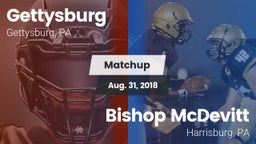 Matchup: Gettysburg High vs. Bishop McDevitt  2018