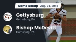 Recap: Gettysburg  vs. Bishop McDevitt  2018