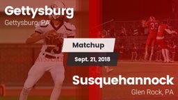 Matchup: Gettysburg High vs. Susquehannock  2018