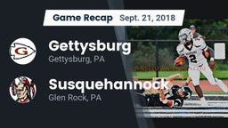 Recap: Gettysburg  vs. Susquehannock  2018