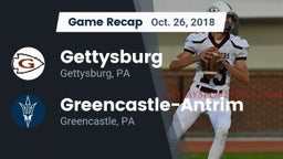 Recap: Gettysburg  vs. Greencastle-Antrim  2018