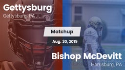 Matchup: Gettysburg High vs. Bishop McDevitt  2019