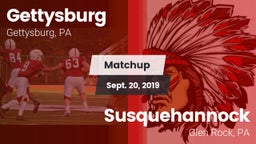 Matchup: Gettysburg High vs. Susquehannock  2019