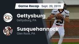 Recap: Gettysburg  vs. Susquehannock  2019