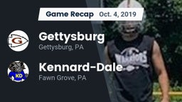 Recap: Gettysburg  vs. Kennard-Dale  2019