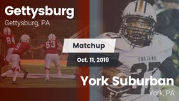 Matchup: Gettysburg High vs. York Suburban  2019
