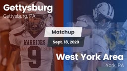 Matchup: Gettysburg High vs. West York Area  2020