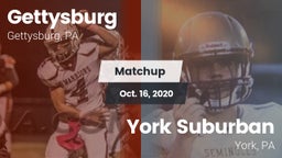 Matchup: Gettysburg High vs. York Suburban  2020
