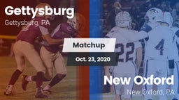 Matchup: Gettysburg High vs. New Oxford  2020