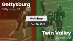 Matchup: Gettysburg High vs. Twin Valley  2020
