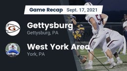 Recap: Gettysburg  vs. West York Area  2021